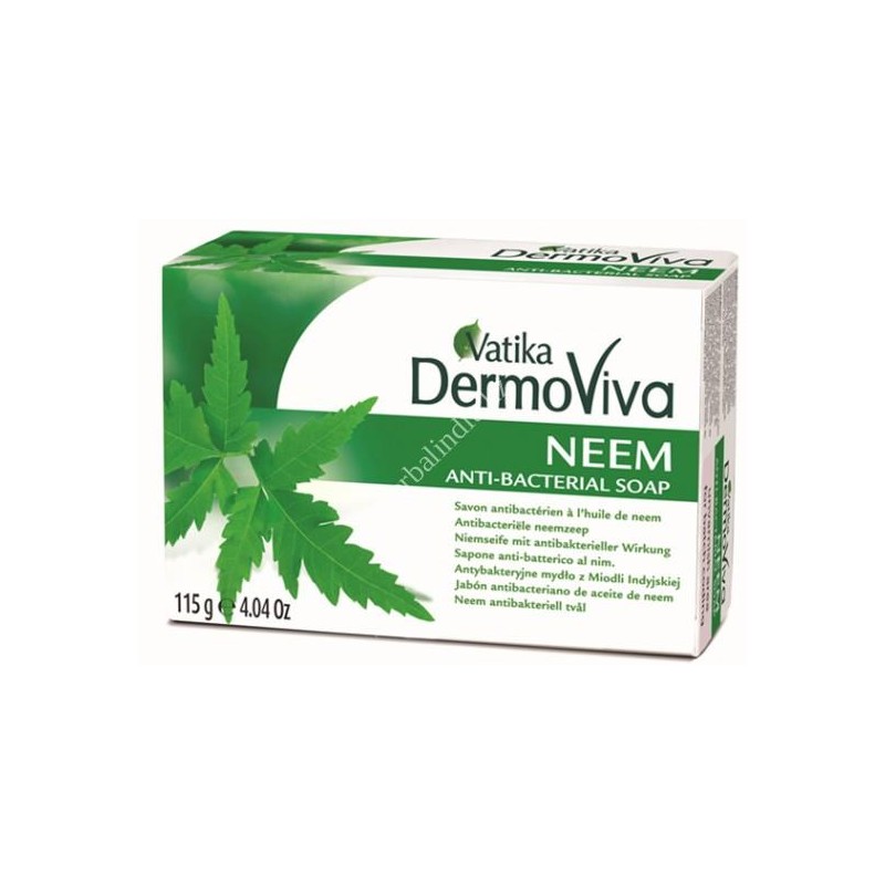 МЫЛО С НИМОМ VATIKA DERMOVIVA NEEM SKIN DEFENSE 115 Г