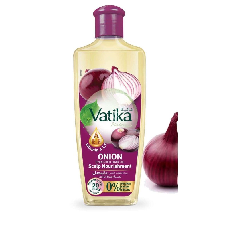 VATIKA NATURALS ONION ENRICHED HAIR OIL МАСЛО ДЛЯ ВОЛОС С ЛУКОМ