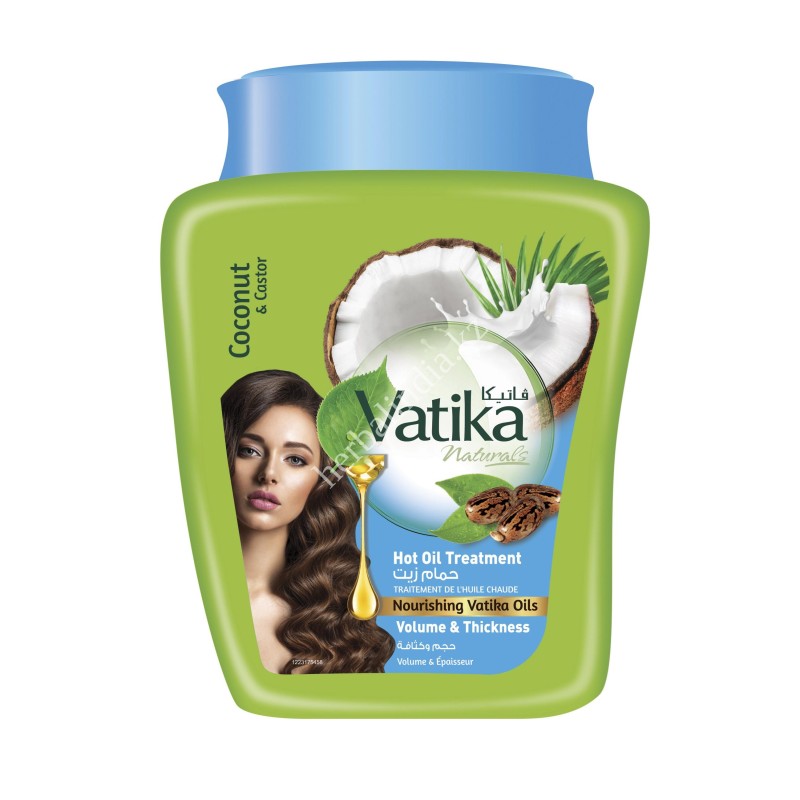 МАСКА ДЛЯ ВОЛОС ОБЪЕМ И ГУСТОТА VATIKA NATURALS HAMMAM ZAITH VOLUME & THICKNESS 500 Г