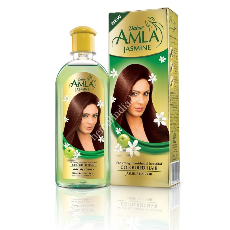 DABUR AMLA JASMINE МАСЛО С ЖАСМИНОМ ДЛЯ ОКРАШЕННЫХ ВОЛОС