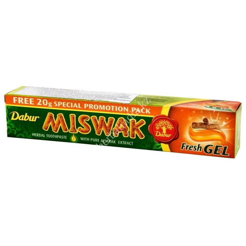 DABUR MISWAK FRESH GEL ЗУБНАЯ ПАСТА-ГЕЛЬ С МИСВАКОМ