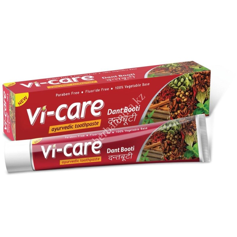 Аутентичная зубная паста  VI-CARE DANT BOOTI HERBAL 170 Г