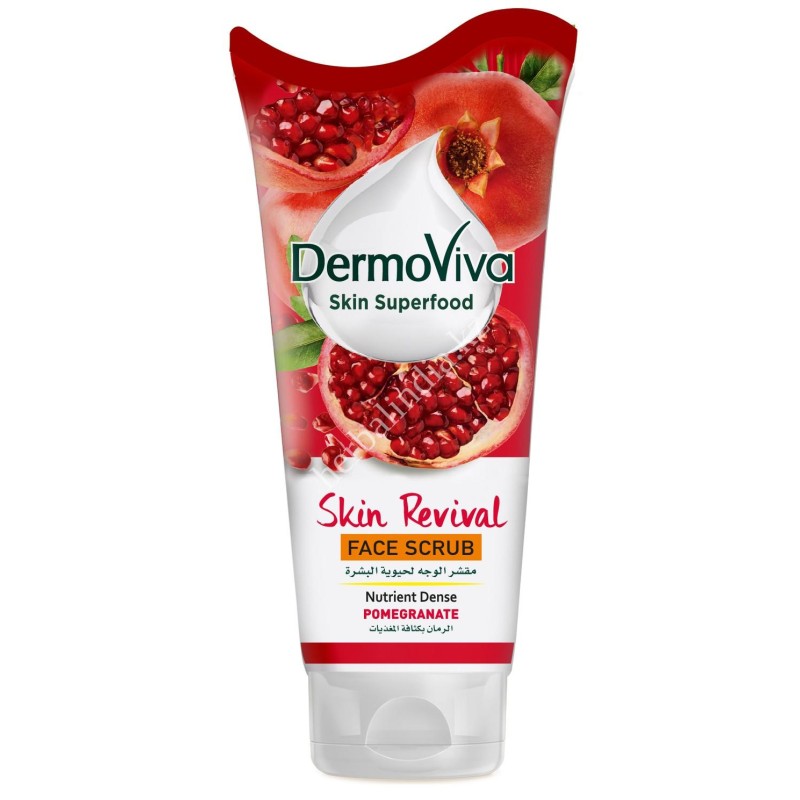 Dermoviva Skin Superfood Pomegranate скраб для лица «Восстановление» 150 МЛ