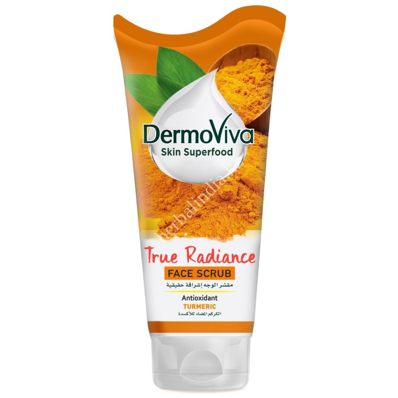 Dermoviva Skin Superfood Turmeric скраб для лица "Сияние" 150 МЛ