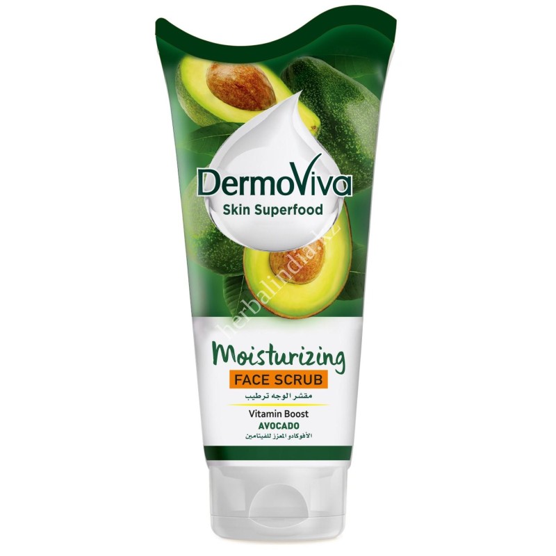 Dermoviva Skin Superfood Avocardo скраб для лица увлажняющий 150 МЛ