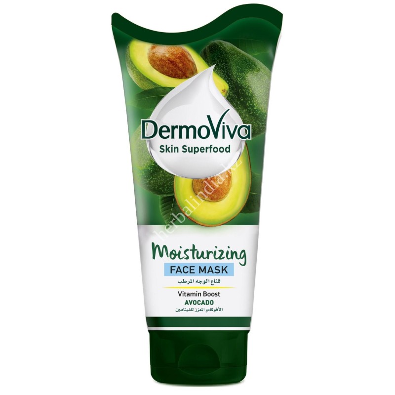 Dermoviva Skin Superfood Avocardo маска для лица увлажняющая 150 MЛ