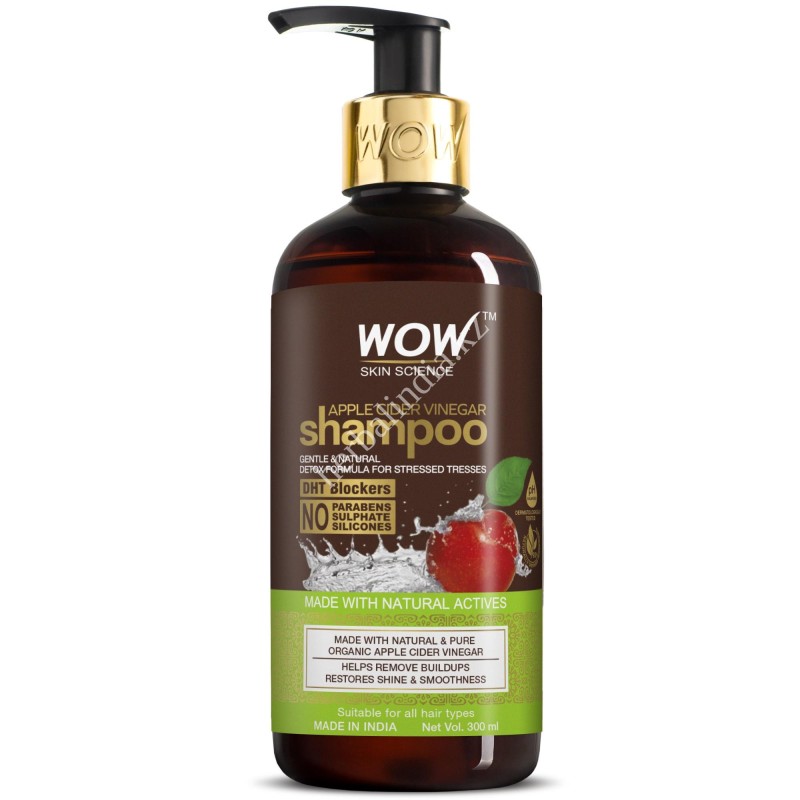 WOW SKIN SCIENCE APPLE CIDER VINEGAR шампунь 300 МЛ