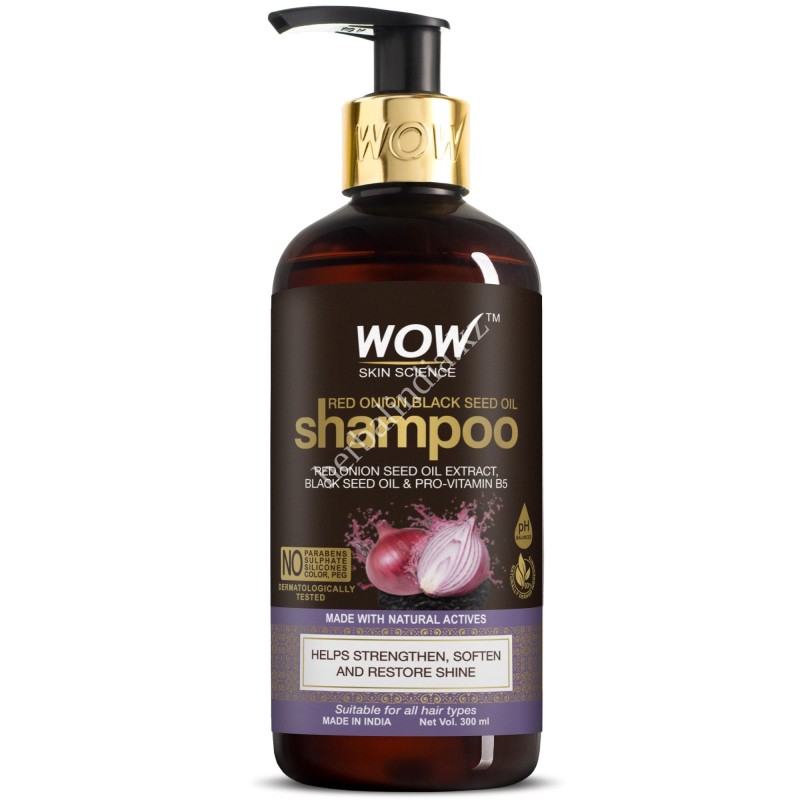 WOW SKIN SCIENCE RED ONION BLACK SEED OIL шампунь 300 МЛ