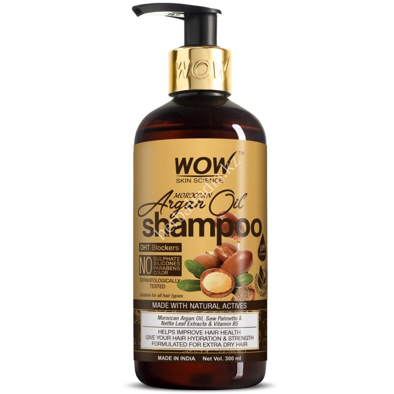 WOW SKIN SCIENCE  ARGAN OIL шампунь 300 МЛ