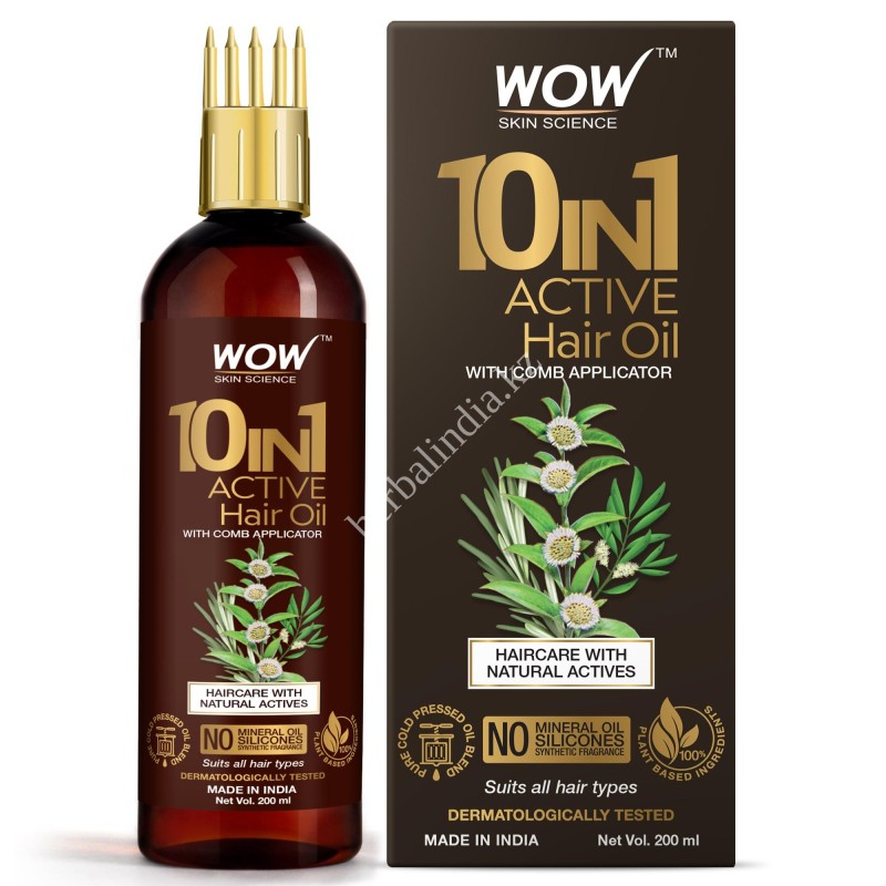 WOW SKIN SCIENCE 10 IN 1 ACTIVE МАСЛО ДЛЯ ВОЛОС 200 МЛ