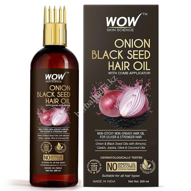 WOW SKIN SCIENCE RED ONION BLACK SEED OIL МАСЛО ДЛЯ ВОЛОС 200 МЛ