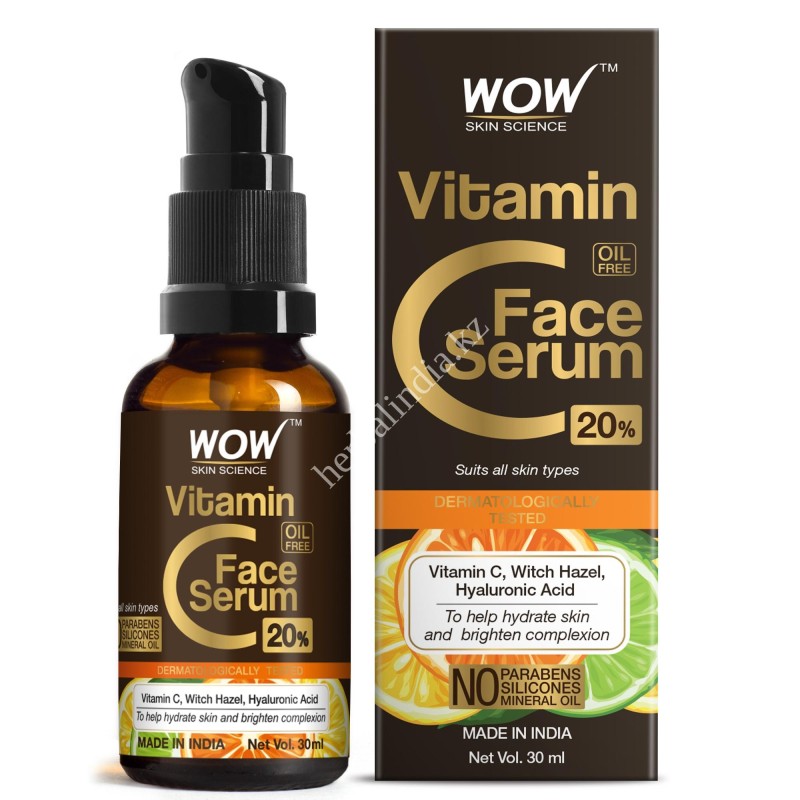 WOW SKIN SCIENCE VITAMIN C СЫВОРОТКА ДЛЯ ЛИЦА 30 МЛ