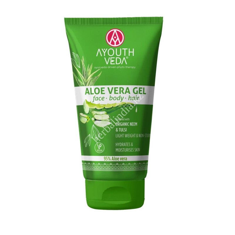 AYOUTHVEDA ALOEVERA GEL АЛОЕ ВЕРА ГЕЛЬ 150 МЛ