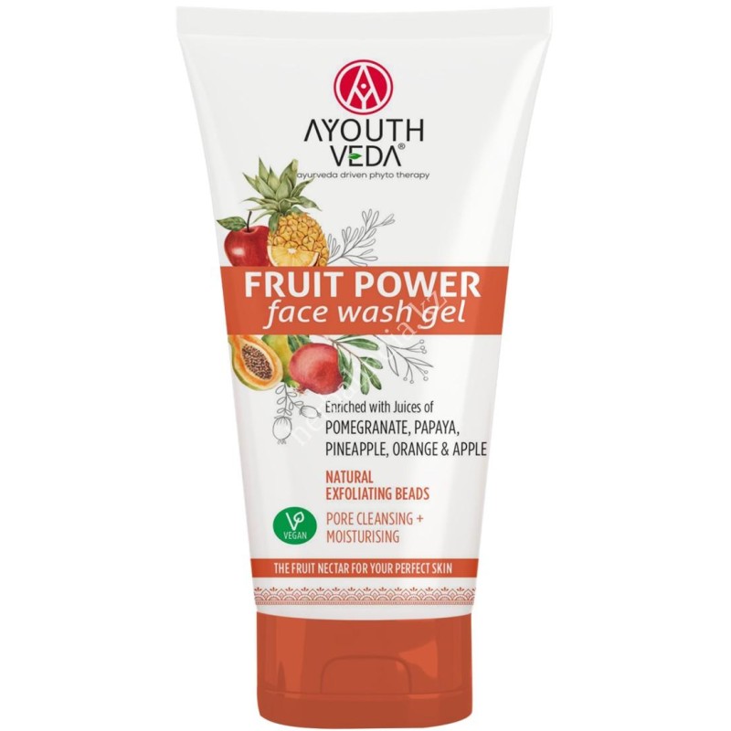 AYOUTHVEDA FRUIT POWER ГЕЛЬ ДЛЯ УМЫВАНИЯ 150 МЛ