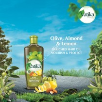 МАСЛО ДЛЯ ВОЛОС C ОЛИВОЙ DABUR VATIKA OLIVE ENRICHED HAIR OIL