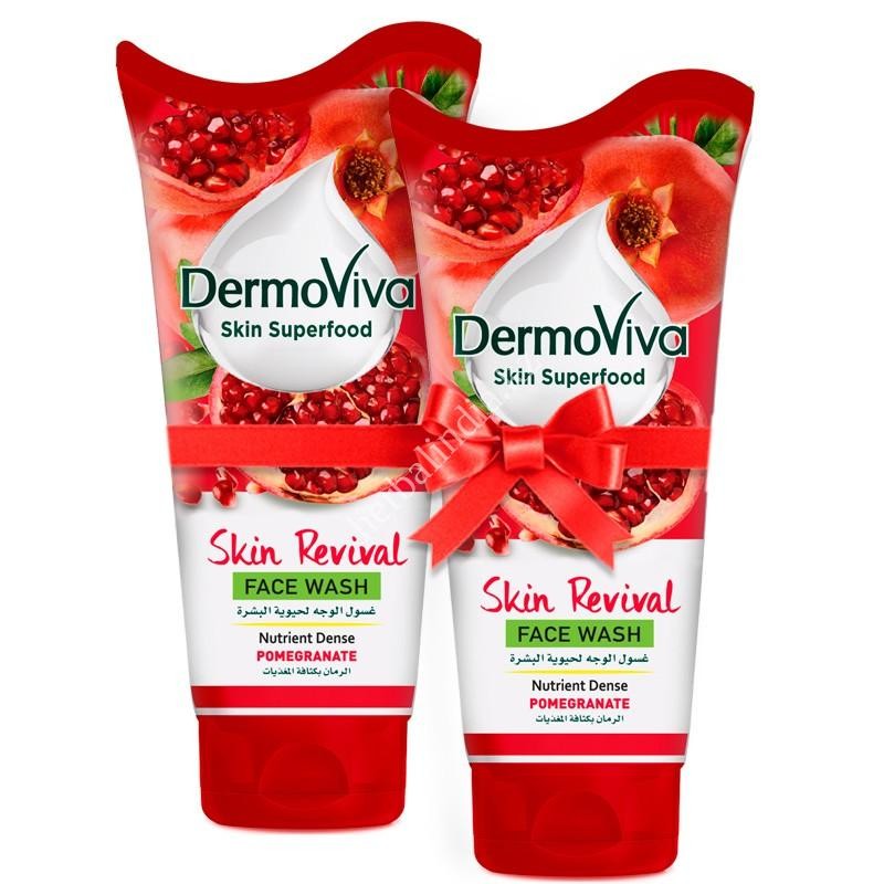 Dermoviva Skin Superfood  Skin Revival Pomegranate  гель для умывания «Восстановление»