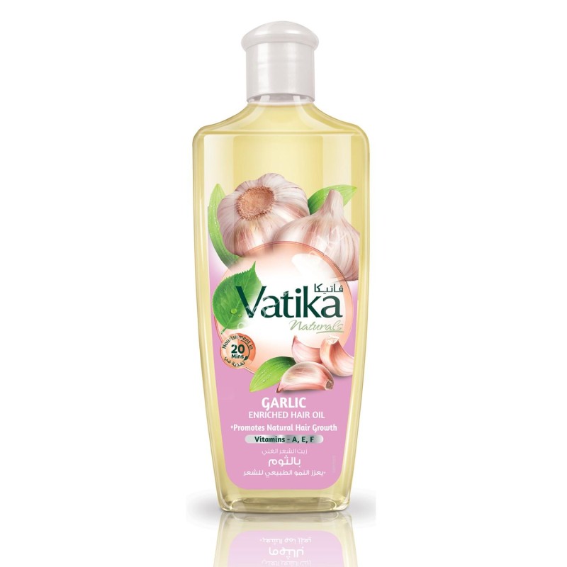 МАСЛО ДЛЯ ВОЛОС С ЧЕСНОКОМ DABUR VATIKA GARLIC ENRICHED HAIR OIL