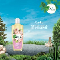 МАСЛО ДЛЯ ВОЛОС С ЧЕСНОКОМ DABUR VATIKA GARLIC ENRICHED HAIR OIL